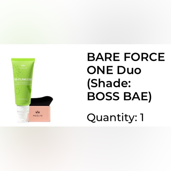 NEW MAELYS Flawless Body Perfecting Camo & Blending Brush in Boss Bae, MSRP $49 - Picture 1 of 5